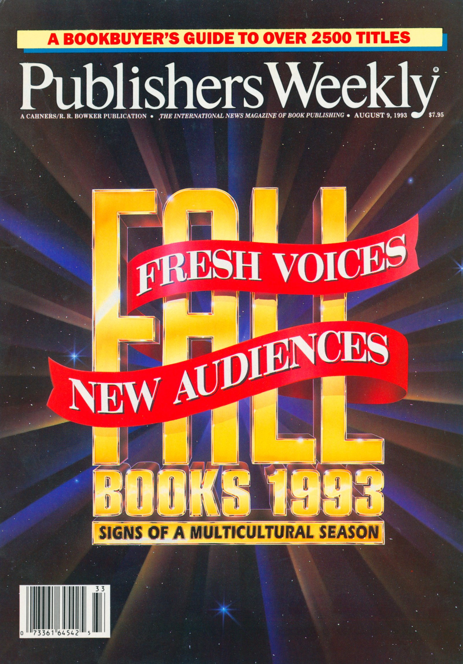 Publishers Weekly Cover 1993